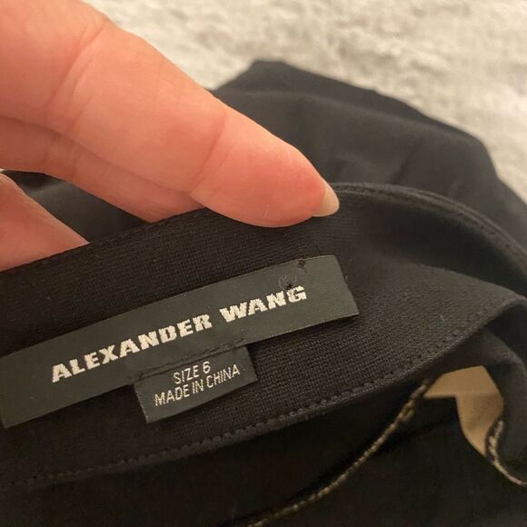 Alexander Wang mesh front detailed skirt, size 6 - Picture 5 of 6